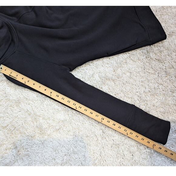 Saint + Sofia Turtleneck Cotton Sweatshirt Black - Picture 9 of 16